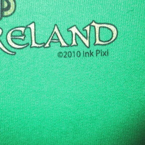 Ferrick's Irish Pub Dublin Ireland Sweatshirt Mens Size L Kelly Green Blokecore - Picture 3 of 9